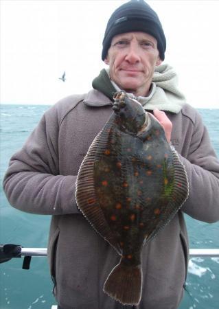 4 lb Plaice by Jamie Watts