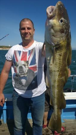 12 lb 4 oz Cod by chris abey from scunthorpe