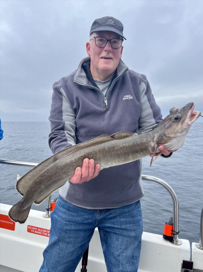 5 lb 12 oz Ling (Common) by Mick Ducker