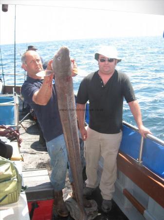 43 lb Conger Eel by Darren