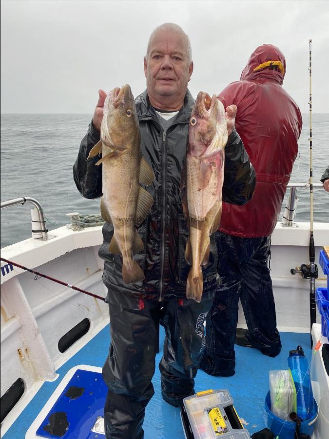 4 lb 7 oz Cod by Paul.