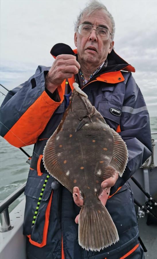 3 lb Plaice by Harvey Rutt