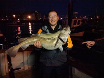 21 lb 6 oz Cod by Unknown