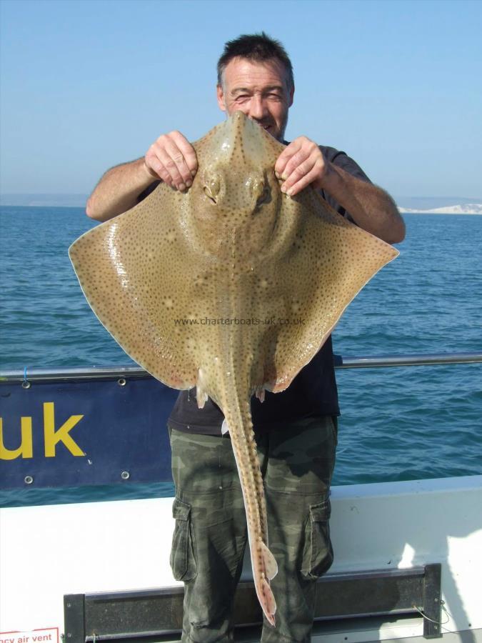 15 lb 8 oz Blonde Ray by Glenn Barrett