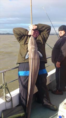 42 lb Conger Eel by stewart price