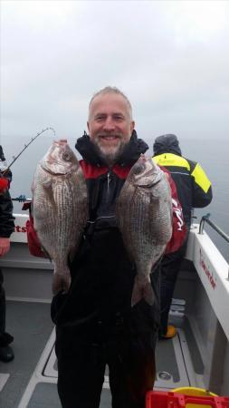 2 lb 12 oz Black Sea Bream by Graeme