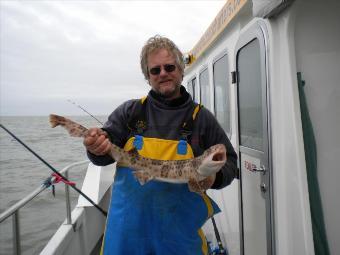 5 lb Bull Huss by Skipper Dave. Caught on Anchorman, Penarth.