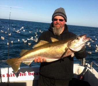 15 lb 6 oz Pollock by Steve Ford