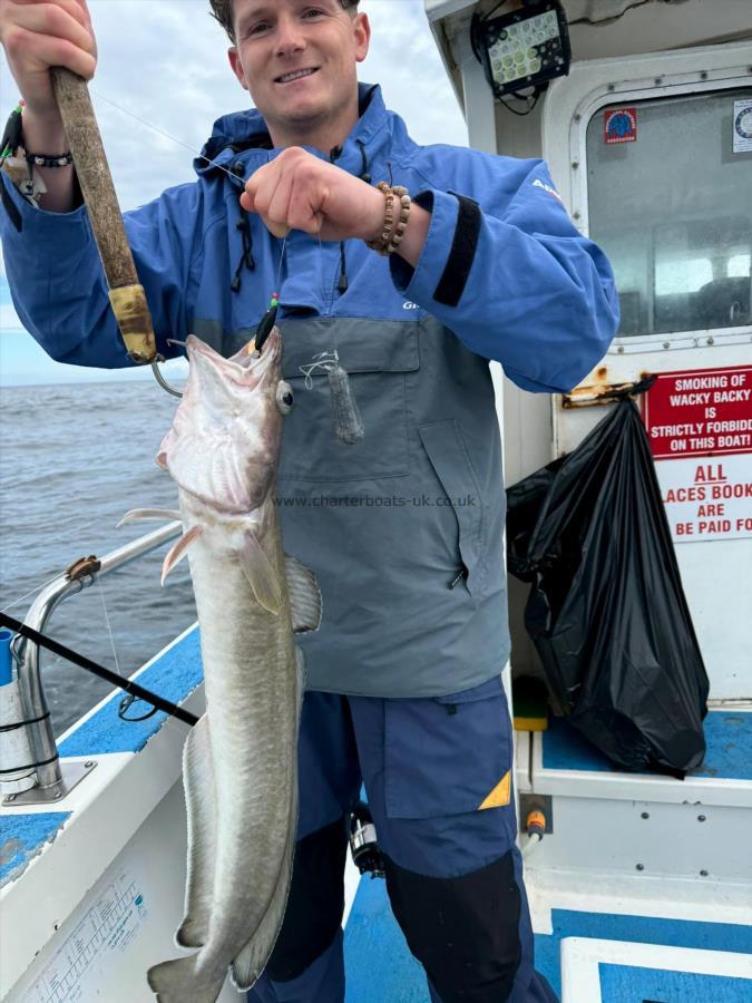 4 lb 5 oz Ling by Joe.