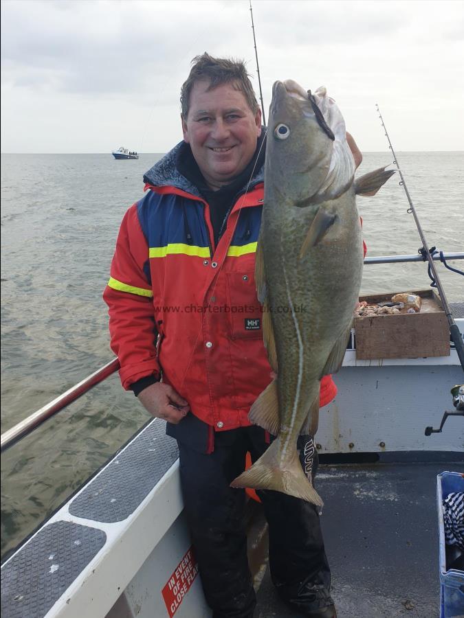 8 lb 8 oz Cod by Tony Barret from Doncaster