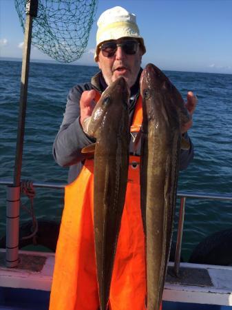 8 lb Ling by bernie from nottingham 25 oct,