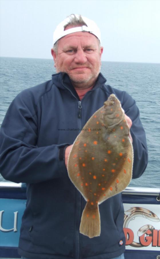 2 lb 4 oz Plaice by Mark Bailey