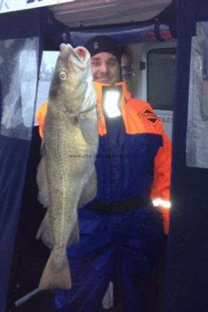 1 lb Cod by robbie with a lovely 1lb cod