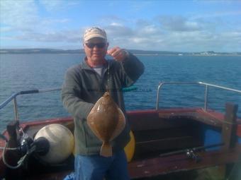 1 lb 8 oz Plaice by Brian from Salisbury