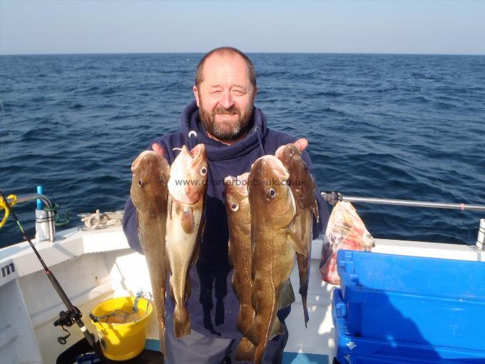 4 lb Cod by Simon England.