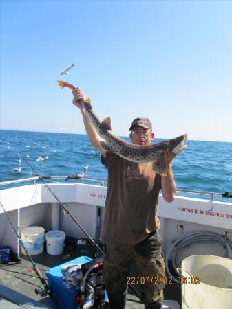 12 lb 1 oz Bull Huss by John