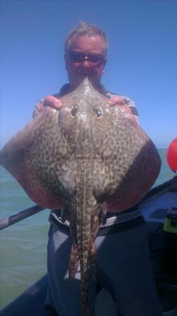 9 lb 4 oz Thornback Ray by gary from medway