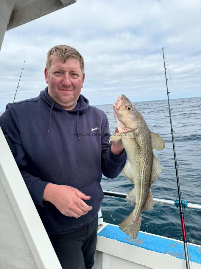 3 lb 8 oz Cod by Phil.