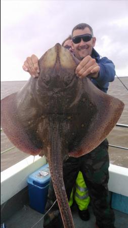 18 lb 8 oz Blonde Ray by Lee Jaja mahagan