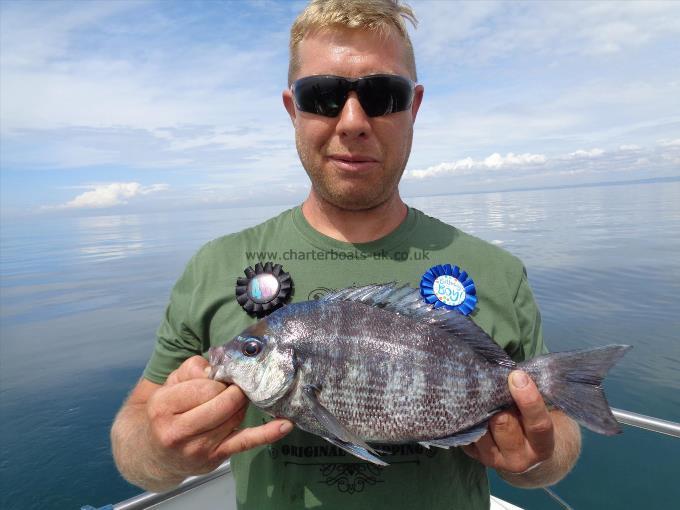 2 lb Black Sea Bream by Shane