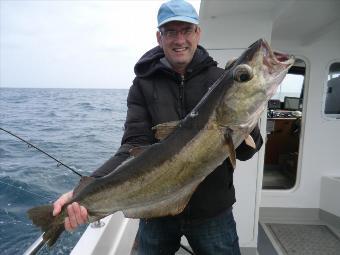 16 lb 2 oz Pollock by Paul Wilkins