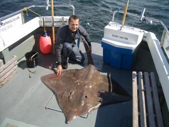 185 lb Common Skate by Lewis White