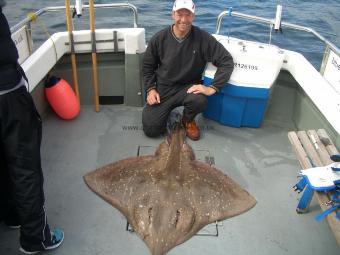 113 lb Common Skate by Dean Louden