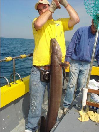 48 lb Conger Eel by Jo's  mate