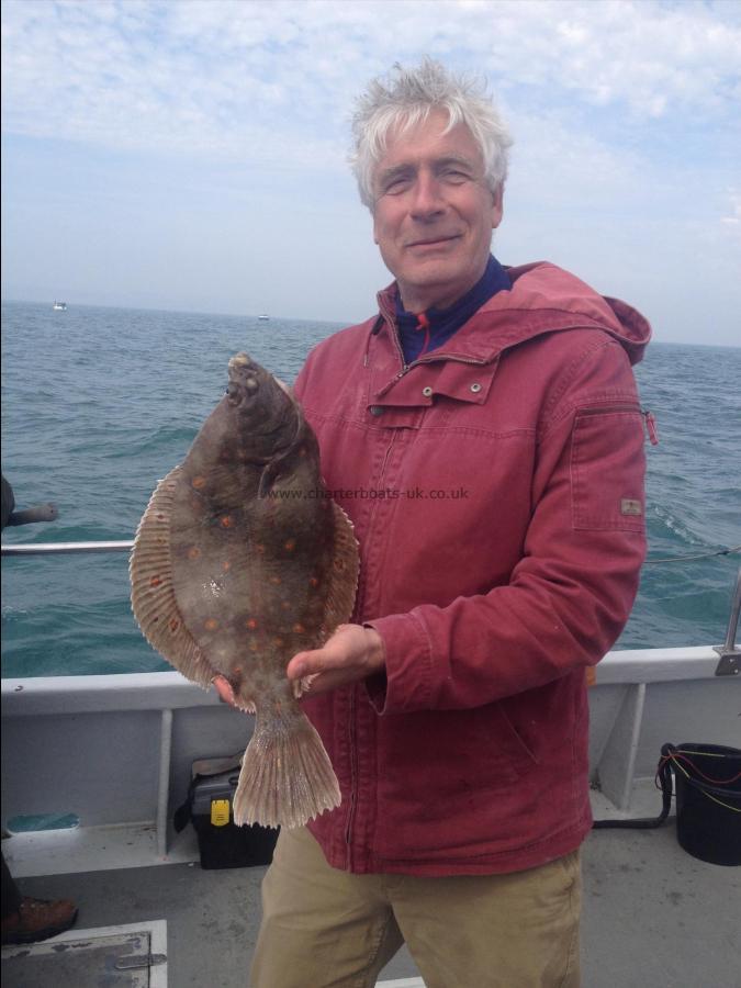 4 lb Plaice by Freddie