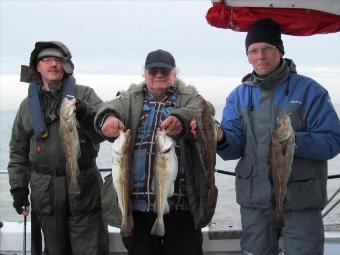 3 lb Cod by Len,Chalky,Steve.