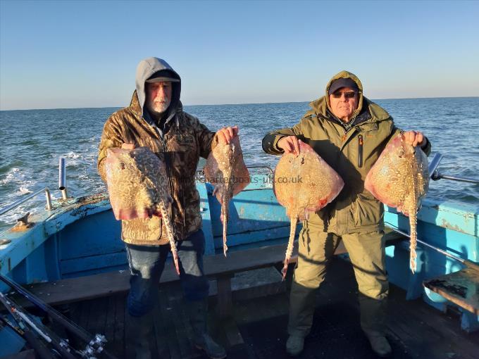 8 lb Thornback Ray by Leon