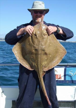 24 lb 10 oz Blonde Ray by Colin Johnson