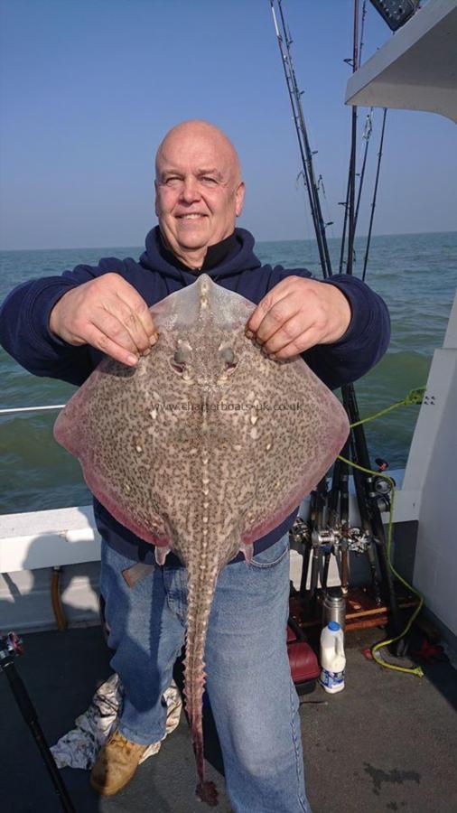 6 lb Thornback Ray by Mike Hayes