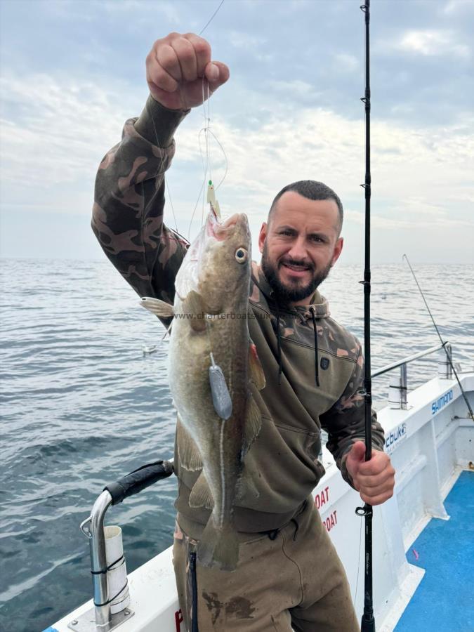 4 lb Cod by Dale.