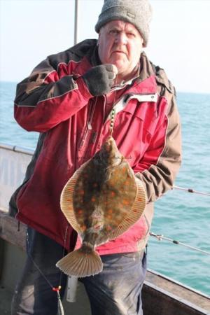 2 lb 8 oz Plaice by Unknown