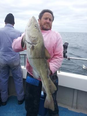 21 lb Cod by Mick Toomber