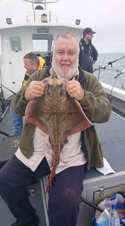 8 lb 10 oz Thornback Ray by John Flight