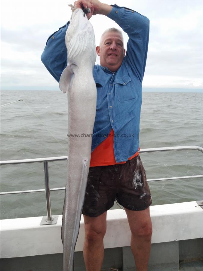 35 lb Conger Eel by Lawrence