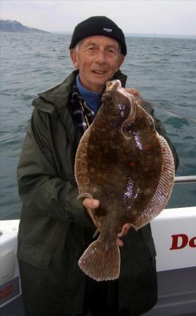 4 lb 10 oz Plaice by Winston