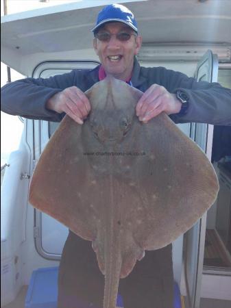 15 lb 3 oz Small-Eyed Ray by Kev