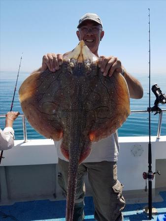 14 lb 5 oz Undulate Ray by andy