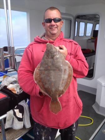 4 lb Plaice by Steve Perkins