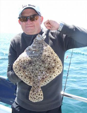 4 lb 8 oz Turbot by Neale Griffiths