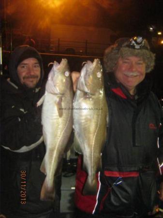 4 lb 1 oz Cod by JOHN AND ERIC