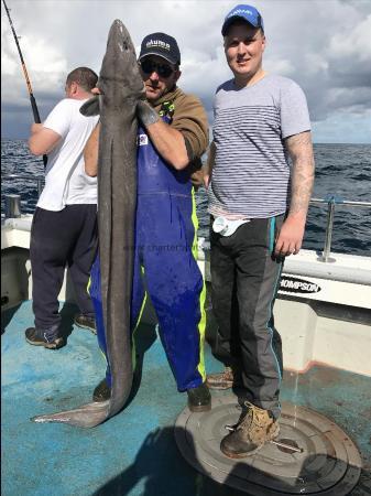 58 lb Conger Eel by Kevin McKie