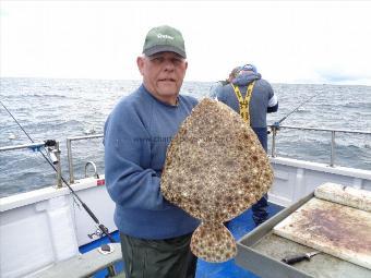 8 lb 12 oz Turbot by Herbert with aTurbot