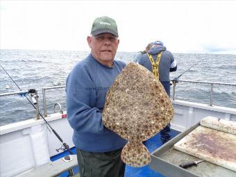 8 lb 12 oz Turbot by Herbert with aTurbot