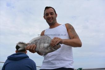 3 lb Black Sea Bream by Stephen Wake