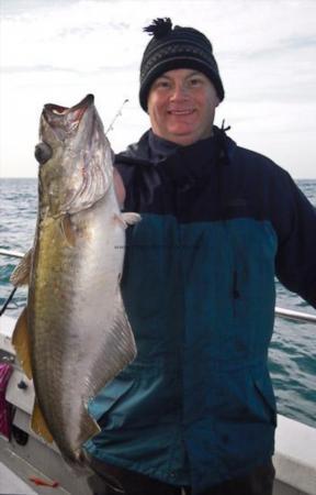 15 lb 8 oz Pollock by Ray Playford