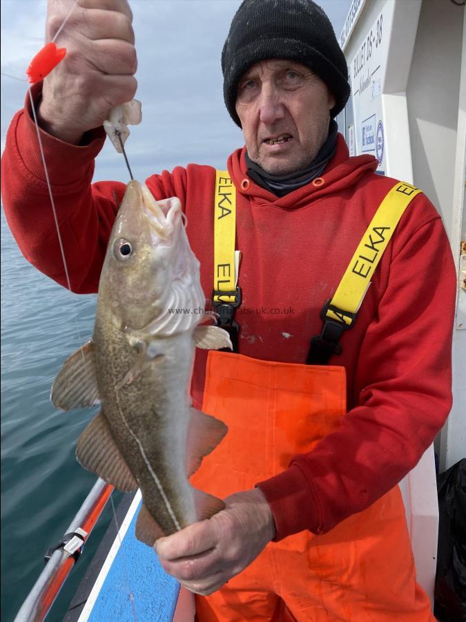 3 lb 3 oz Cod by Si Spurr.